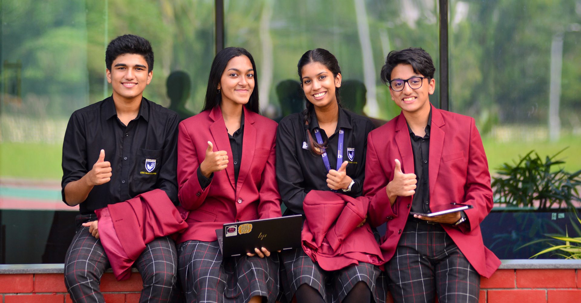 Students at GEMS Modern Academy, Kochi